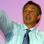Tony Blair Sweating Tony Blair sweating